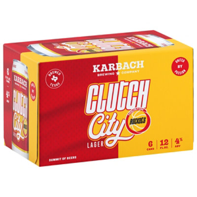 Karbach Clutch City Beer In Cans Multipack - 72 Fl. Oz. - randalls