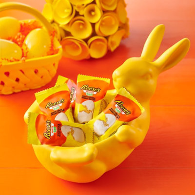 Reeses White Creme Snack Size Peanut Butter Eggs Easter Candy Bag - 9.6 Oz - Image 4