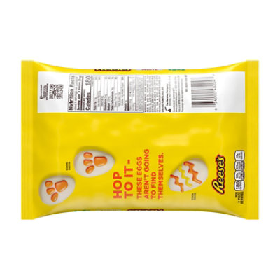 Reeses White Creme Snack Size Peanut Butter Eggs Easter Candy Bag - 9.6 Oz - Image 2