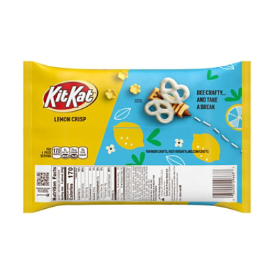 Kit Kat Miniatures Lemon Flavored Creme Wafer Easter Candy Bag - 8.4 Oz - Image 2