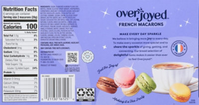 Overjoyed/Signature Reserve French Macarons - 12 Count - Image 5