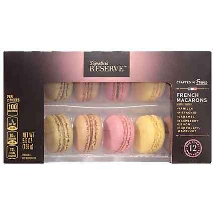 Signature Reserve French Macarons - 12 Count - Image 1