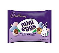 Cadbury Mini Eggs Easter Milk Chocolate with a Crisp Sugar Shell Candy Bag - 16 Oz