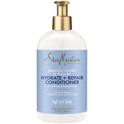 Shea Moisture Hydrate And Repair Manuka Honey Yogurt Conditioner - 13 Oz - Image 4