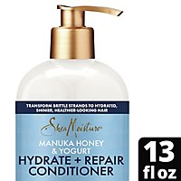 Shea Moisture Manuka Honey Yogurt Conditioner Hydrate And Repair - 13OZ - Image 1