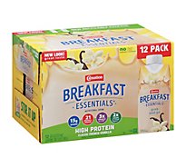 Carnation Breakfast Essentials High Protein Classic French Vanilla Nutritional Drink Cartons Multipack - 12-8 Fl. Oz.