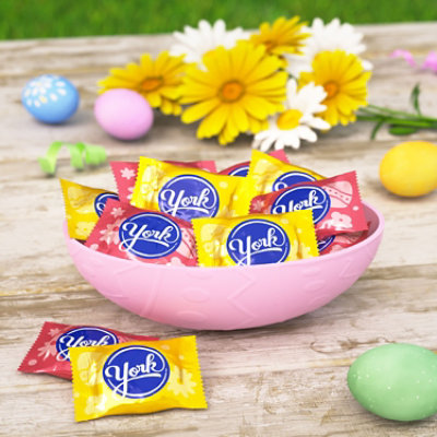 York Dark Chocolate Peppermint Patties Eggs Easter Candy Bag - 9.6 Oz - Image 5