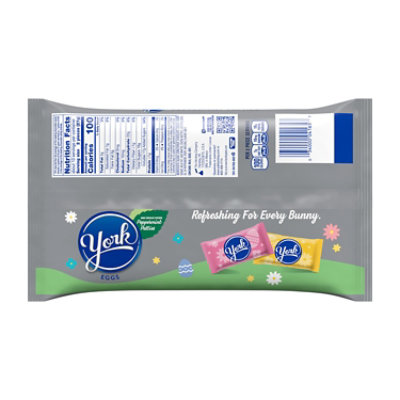 York Dark Chocolate Peppermint Patties Eggs Easter Candy Bag - 9.6 Oz - Image 2