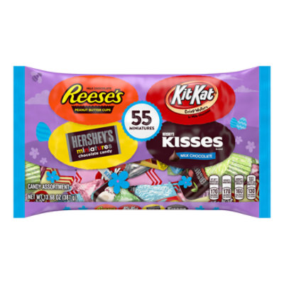 Reese's KIT KAT And HERSHEY'S Chocolate Assortment Treats Variety Bag - 13.68 Oz