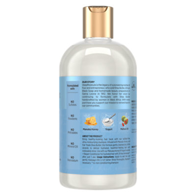 Shea Moisture Hydrate And Repair Manuka Honey Yogurt Shampoo - 1 3Oz - Image 6