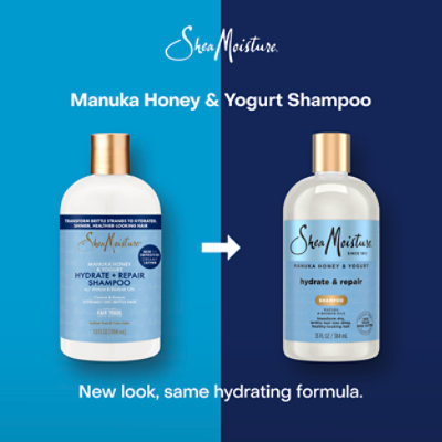 Shea Moisture Hydrate And Repair Manuka Honey Yogurt Shampoo - 1 3Oz - Image 5
