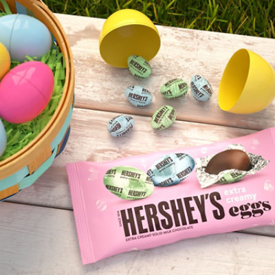 Hersheys Extra Creamy Milk Chocolate Eggs Easter Candy Bag - 9 Oz - Image 5