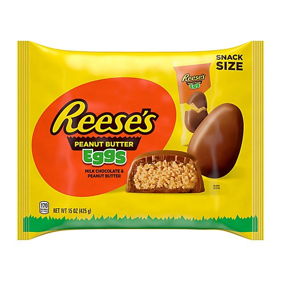 Reese's Peanut Butter Eggs Milk Chocolate Bag - 15 Oz