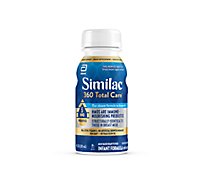 Similac 360 Total Care Infant Formula Ready To Feed Milk Bottle Multipack - 6-8 Fl. Oz.
