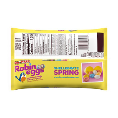 Whoppers Robin Eggs Malted Milk Balls Easter Candy Bag - 9 Oz - Image 2