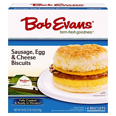 Bob Evans Farms Snackwich Sausage Egg And Cheese - 18 OZ