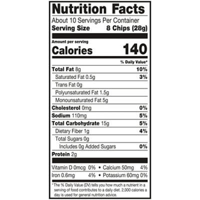 LATE JULY Snacks Multigrain Jalapeno & Lime Tortilla Chips - 10.1 Oz - Image 2