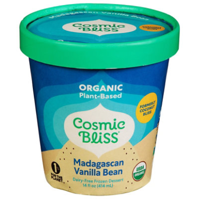 Cosmic Bliss Vanilla Bean Ice Cream - 1 Pint - Image 1