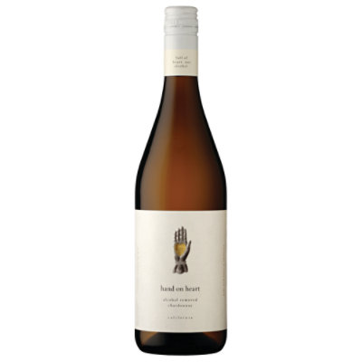 Hand On Heart Chardonnay California White Wine - 750 Ml - Image 1
