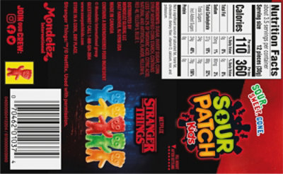 Sour Patch Kids Stranger Things Limited Edition Candy - 3.5 Oz - Image 6