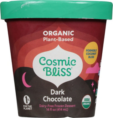 Cosmic Bliss Dark Chocolate Ice Cream - 1 Pint - Image 2