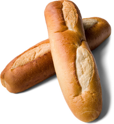 Soft French Sandwich Rolls - 2 Count - Image 1