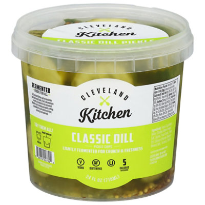 Cleveland Kitchen Dilly Garlic Pickled Chips - 24 Oz - Image 1