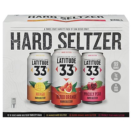 Latitude 33 Hard Seltzer Variety Pack In Cans - 12-12 Fl. Oz. - Image 3