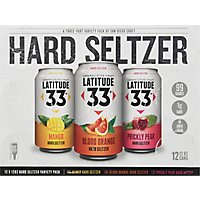 Latitude 33 Hard Seltzer Variety Pack In Cans - 12-12 Fl. Oz. - Image 4