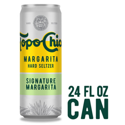 Topo Chico Margarita Signature Margar Hard Seltzer Can 4.5% ABV - 24 Fl. Oz. - Image 1