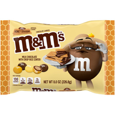 M&M'S Honey Graham Milk Chocolate - 8 Oz