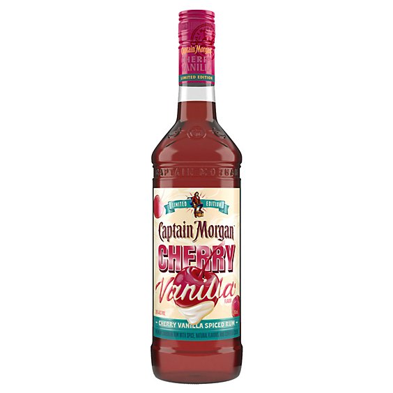 Captain Morgan Cherry Vanilla Rum - 750 Ml