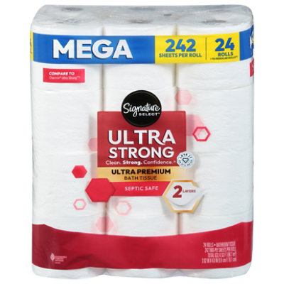 Signature Select Bath Tissue Our Strongest Ultra - 24 RL