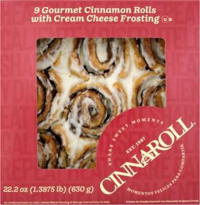 Mini Cinnamon Rolls 9 Count - 22.2 Oz - Image 2