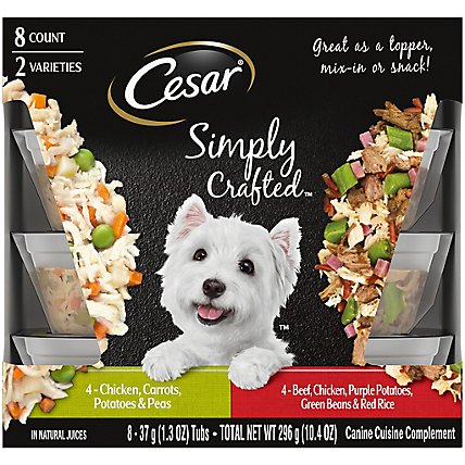 Cesar Smply Crafted Chicken & Beef Vp - 8CT - Image 2