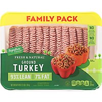 Signature Farms Turkey Ground 93% Lean 7% Fat Family Pack - 48 Oz - Image 2