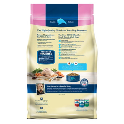 Blue Buffalo Life Protection Formula Small Breed Dry Dog Food Chicken & Brown Rice Recipe - 5 Lb - Image 3