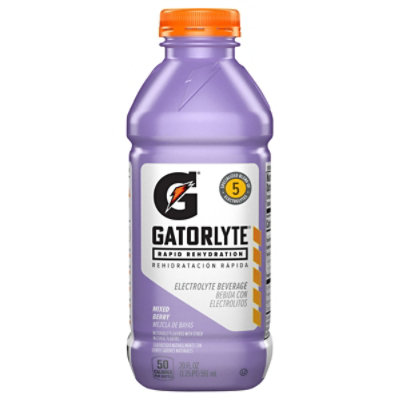 Gatorade Gatorlyte Mixed Berry Electrolyte Beverage - 20 Fl. Oz.