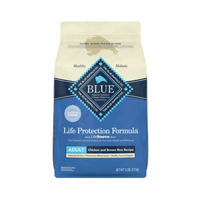 Blue Buffalo Life Protection Formula Natural Chicken and Brown Rice Adult Dry Dog Food Trial Bag - 5 Lb