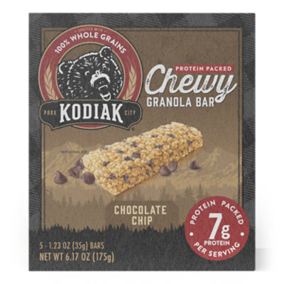 Kodiak Chewy Chocolate Chip Granola Bars Box - 6.17 Oz - Image 2