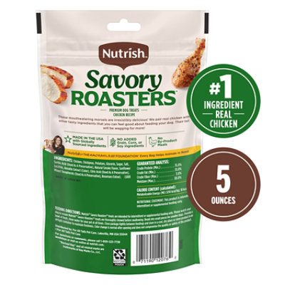 Rachael Ray Nutrish Savory Roasters Chicken Dog Treats - 5 Oz - Image 2