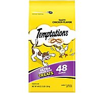 Temptations Classic Crunchy And Soft Tasty Chicken Cat Treats - 48 Oz