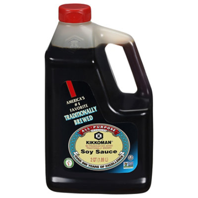 Kikkoman Soy Sauce - 64 Fl. Oz.