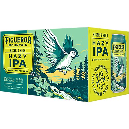 Figueroa Mountain Hiker's High Hazy Ipa In Cans - 6-12 FZ - Image 2