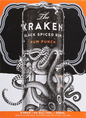Kraken Rum Punch - 4-355 Ml - Image 4