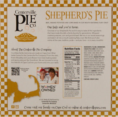 Centerville Pie Co. Beef Shepherds Pie - 36 Oz - Image 6