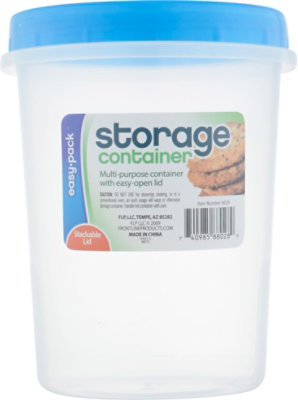 Ep Tall Rnd Food Storage Container - 1.6 Liter - Image 2