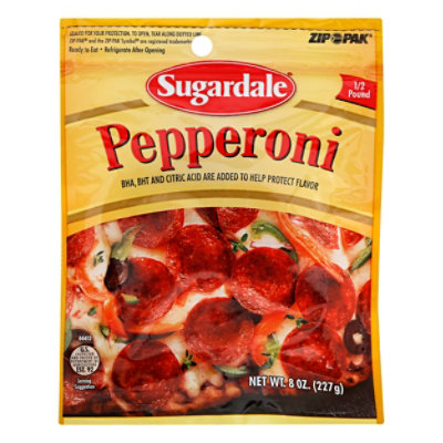 Sugardale Pepperoni Sliced - 8 Oz - Image 3