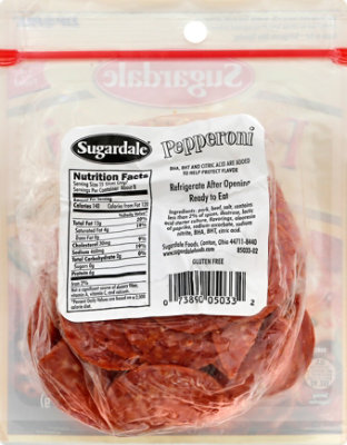 Sugardale Pepperoni Sliced - 8 Oz - Image 6