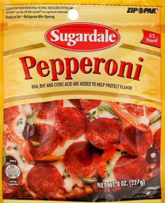 Sugardale Pepperoni Sliced - 8 Oz - Image 1